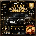 Book Lucky Vehicle Number Selection